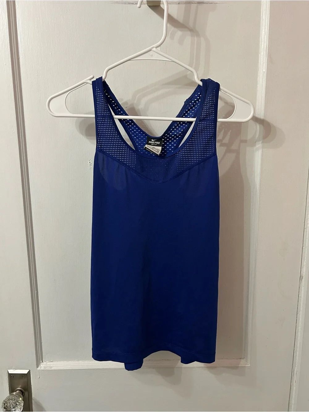 Nike Women’s Royal Blue Mesh Back Athletic Tank